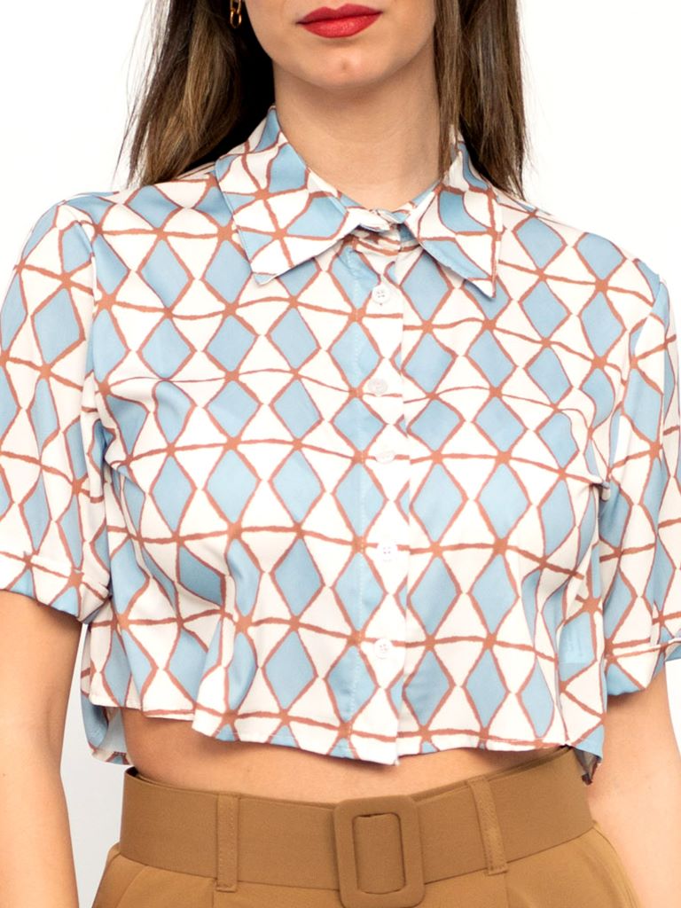 Camicia cropped