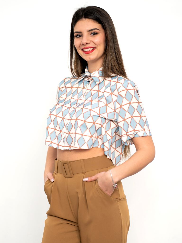 Camicia cropped