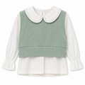 Camicia con Gilet Coordinato Neonata