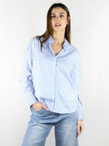 Camicia over rigata