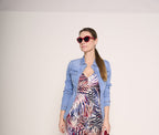 Camicia di jeans con tasche frontali