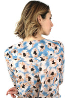 Camicia con piega scollo a punta