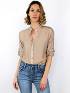 Camicia scollo a v