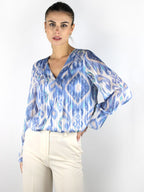 Camicia con scollo a punta