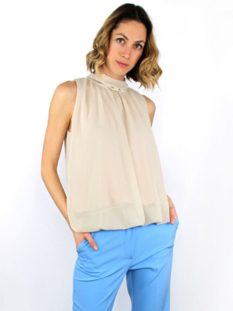 Camicietta con collo