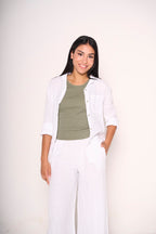 Camicia di lino fresca ed elegante