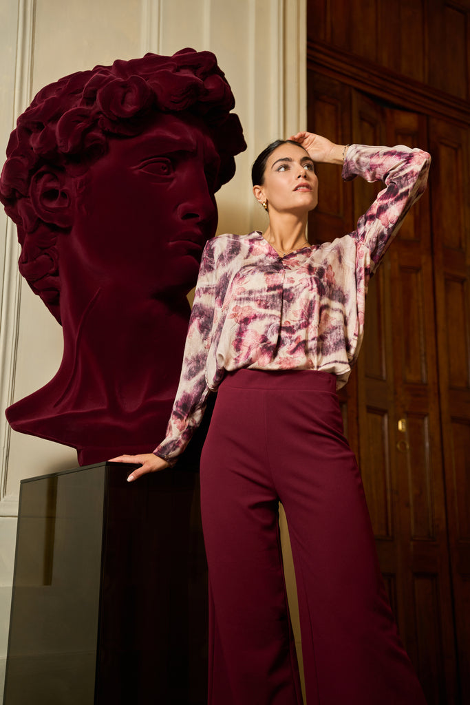 Camicia a fantasia