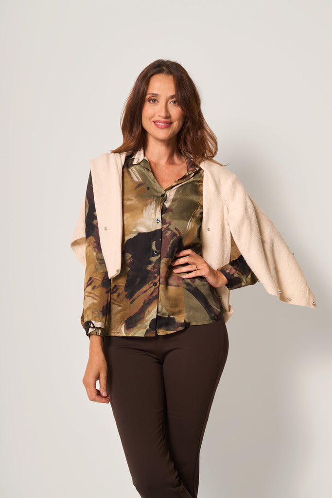 Camicia fantasia donna