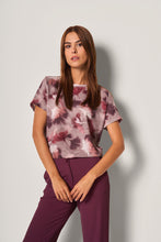 Carica l&#39;immagine nel visualizzatore di Gallery, Blusa in satin fantasia donna
