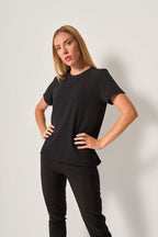 Blusa in tessuto camicia