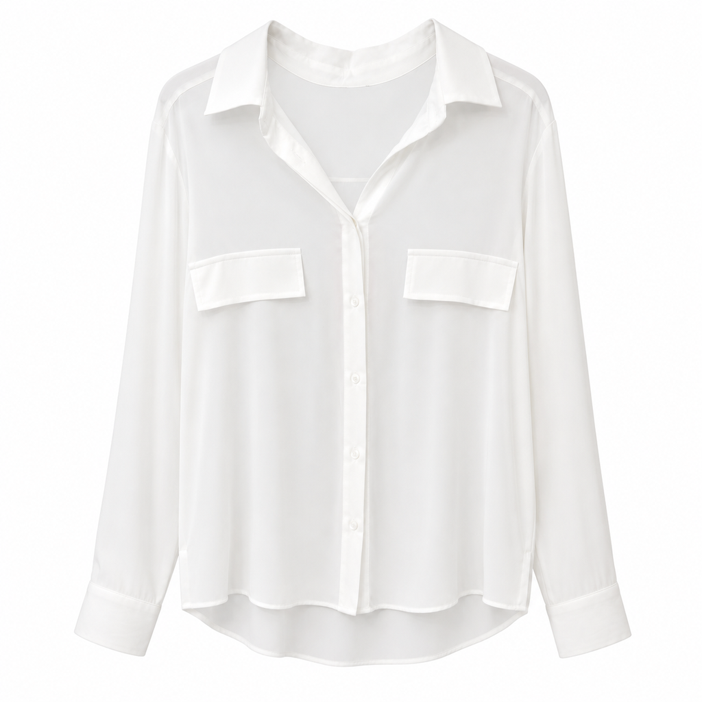 Maglia rigata con maniche corte