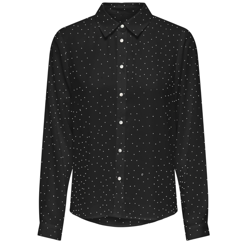 CAMICIA CON STRASS