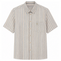 Camicia rigata manica corta