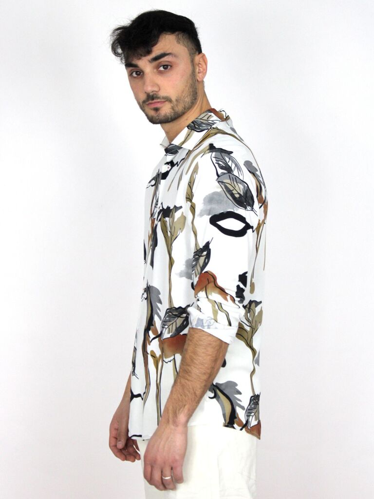 Camicia Giovane Stampata