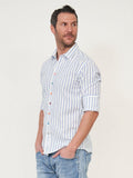 Camicia Uomo Rigata