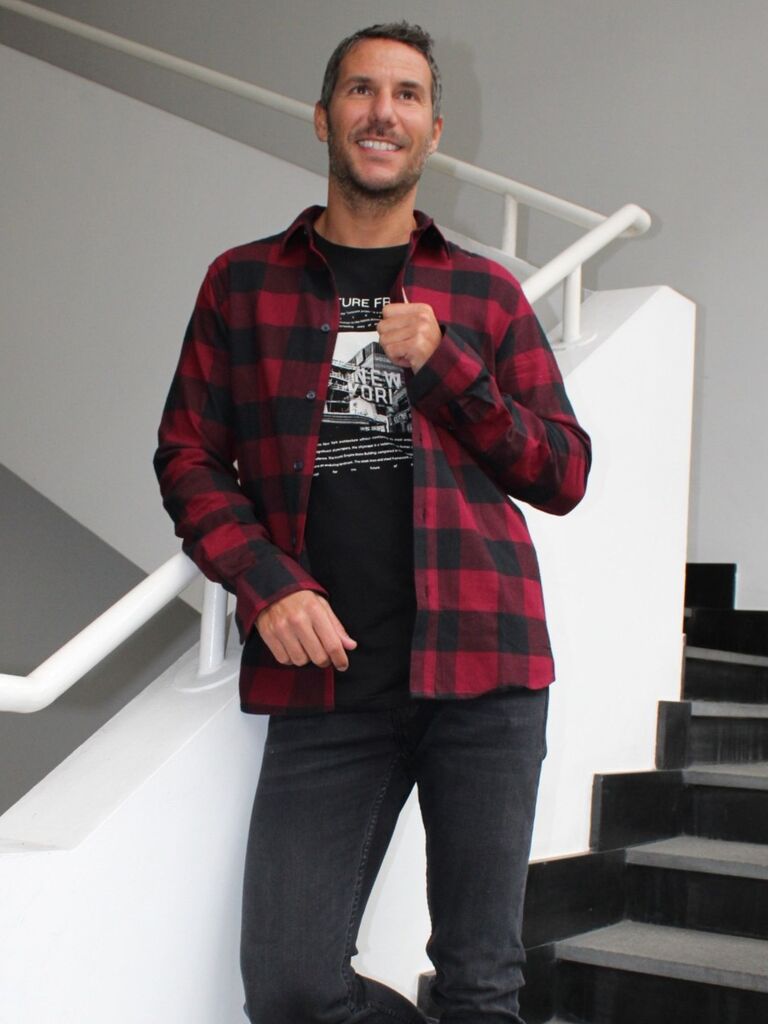 Camicia a quadri