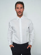 Camicia Effetto Rigato