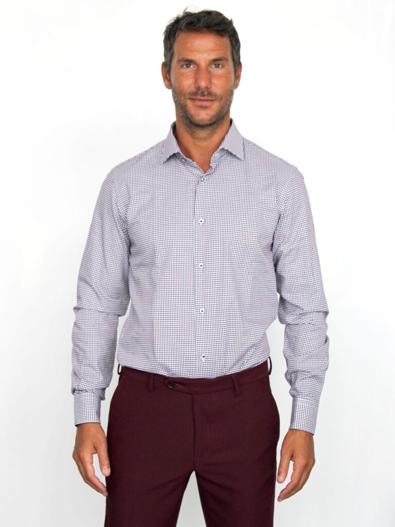 Camicia pied de poule