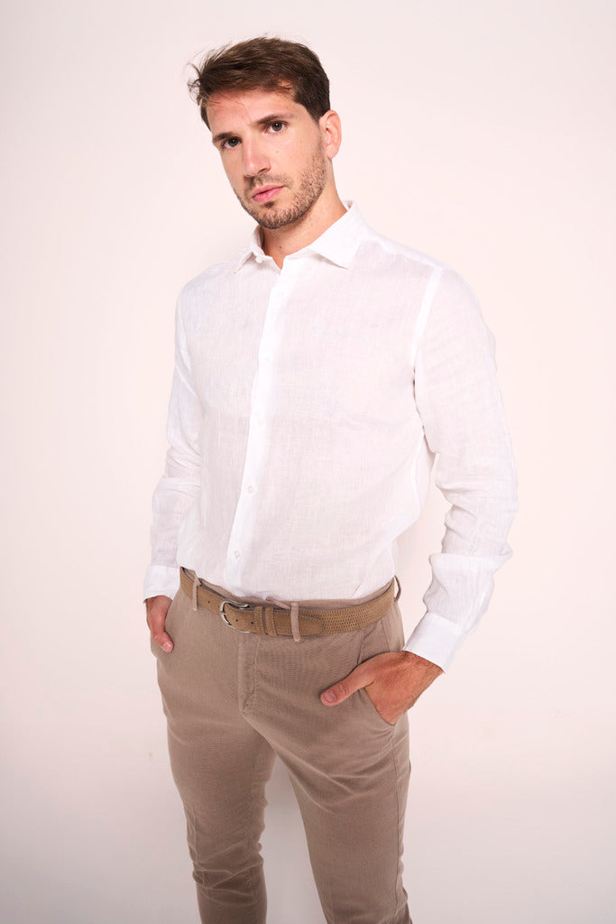 Camicia in lino uomo