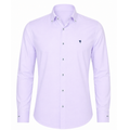 Camicia Uomo con Cuciture a Contrasto