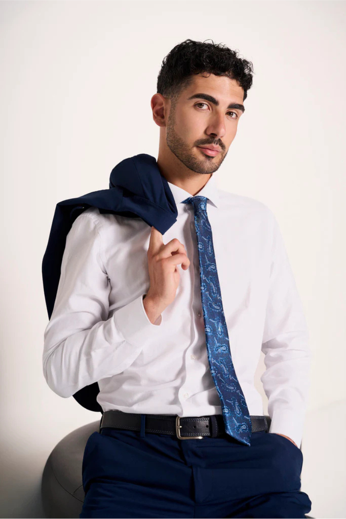 Camicia Uomo con Collo Italiano