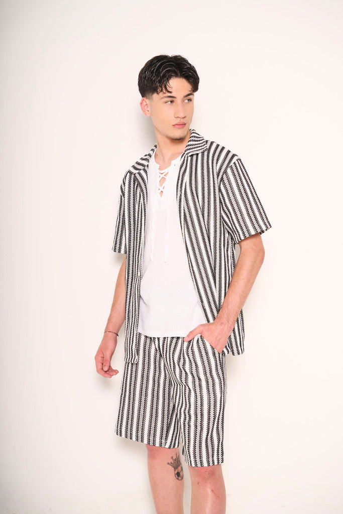 Camicia estiva a righe