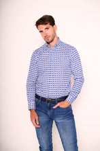 Carica l&#39;immagine nel visualizzatore di Gallery, Camicia a fantasia geometrica
