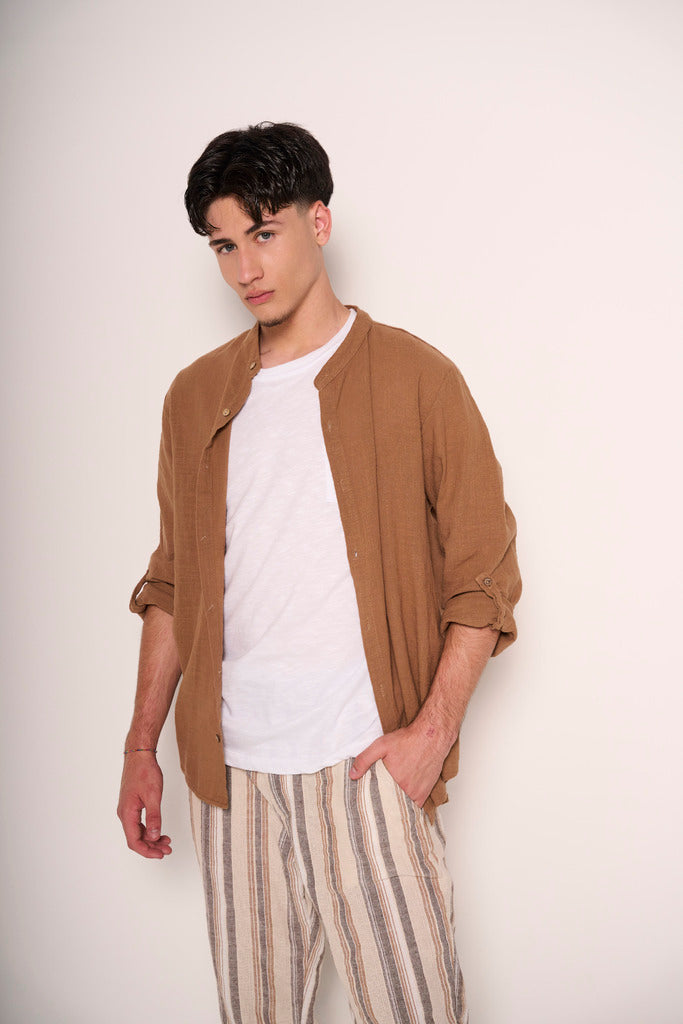 Camicia Giovanile in Mussola di Cotone
