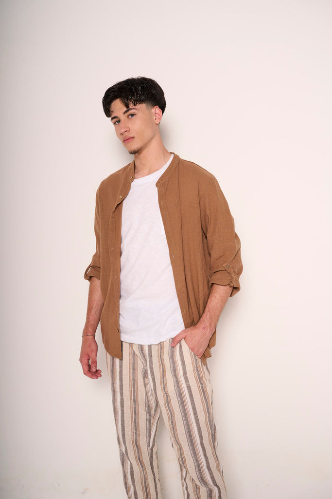 Camicia Giovanile in Mussola di Cotone