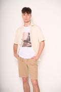 Camicia Uomo in Cotone Leggero a Maniche Corte