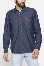 Carica l&#39;immagine nel visualizzatore di Gallery, Camicia in demin uomo
