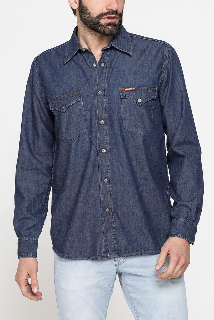 Camicia in demin uomo