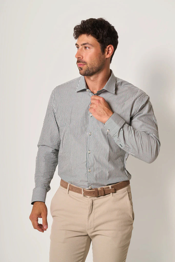 Camicia Uomo a Righe Sottili