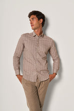Carica l&#39;immagine nel visualizzatore di Gallery, Camicia fantasia geometrica uomo
