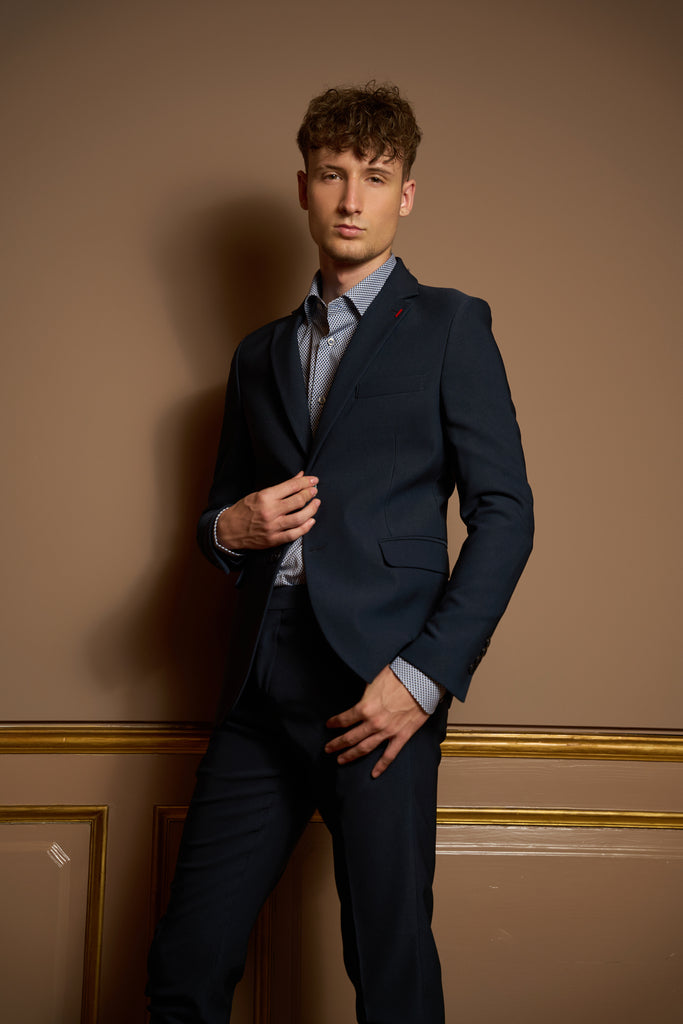 Camicia uomo microfantasia