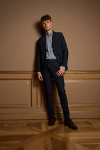Camicia Uomo Microfantasia