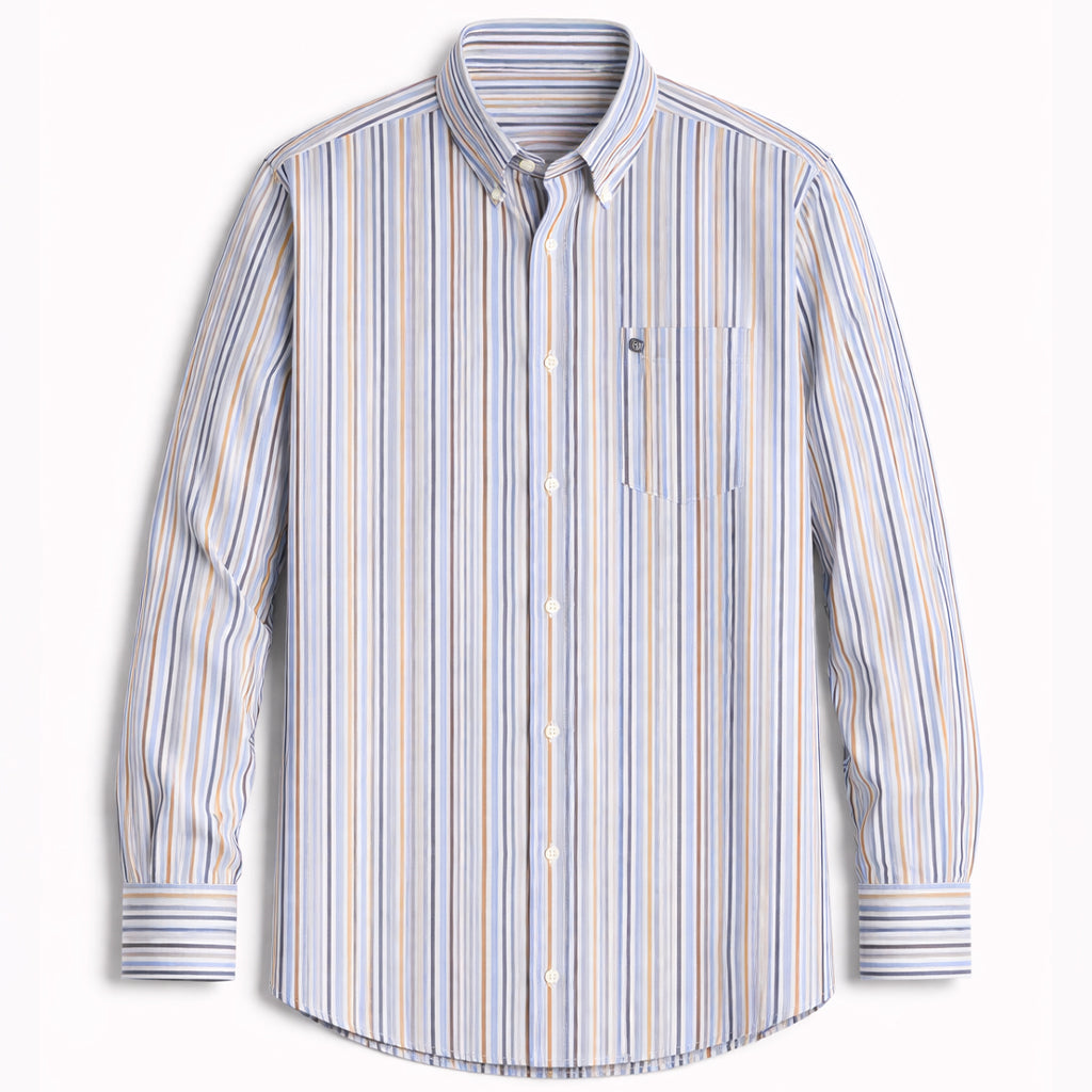 Camicia Uomo a Righe Multicolor