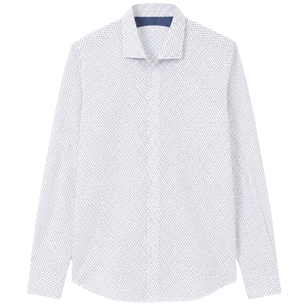 CAMICIA UOMO CON COLLO SEMIAPERTO