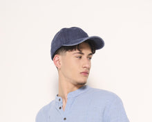 Carica l&#39;immagine nel visualizzatore di Gallery, Cappellino denim casual uomo
