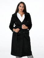 Cappotto lungo doppiopetto