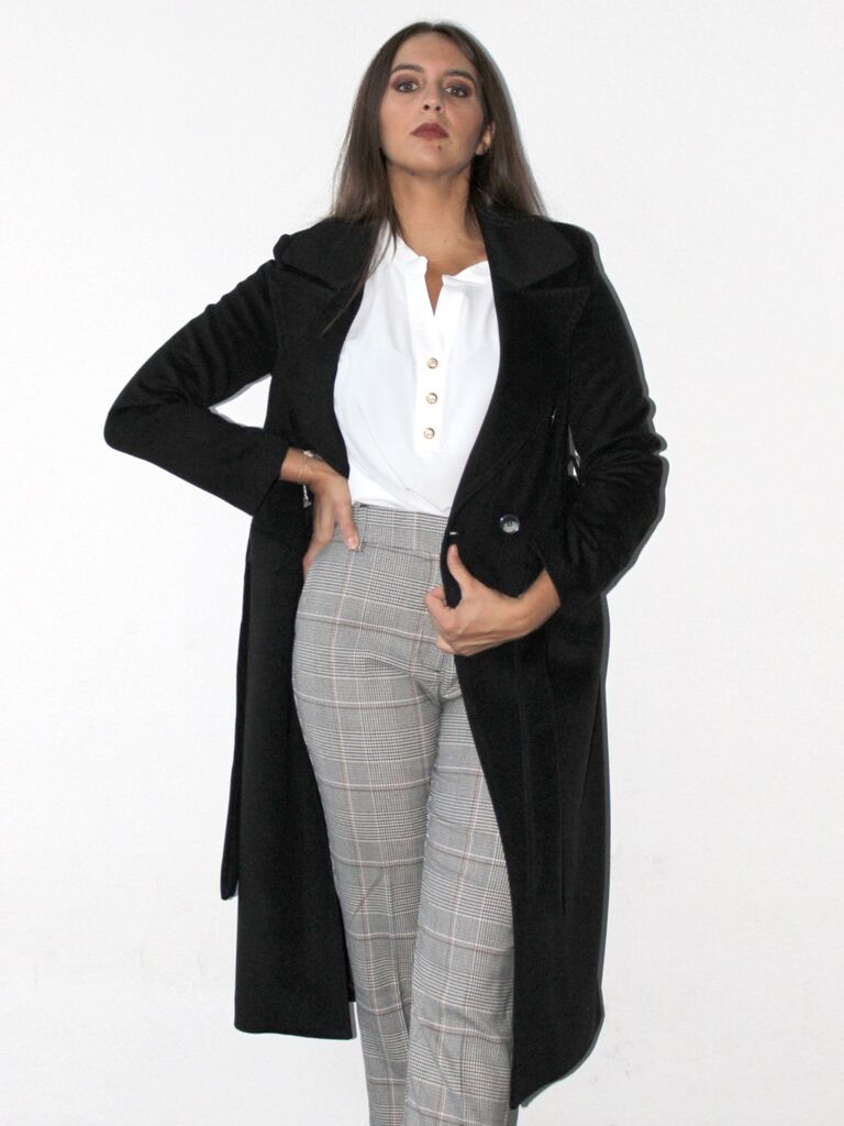 Cappotto lungo doppiopetto