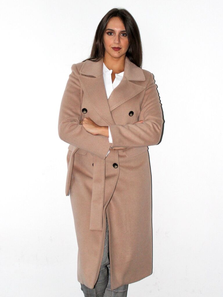 Cappotto lungo doppiopetto