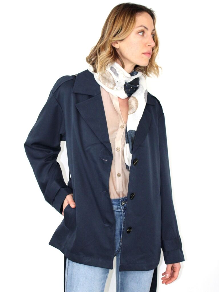 Trench con cintura