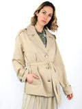 Trench con cintura