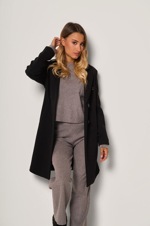 Cappotto con cappuccio