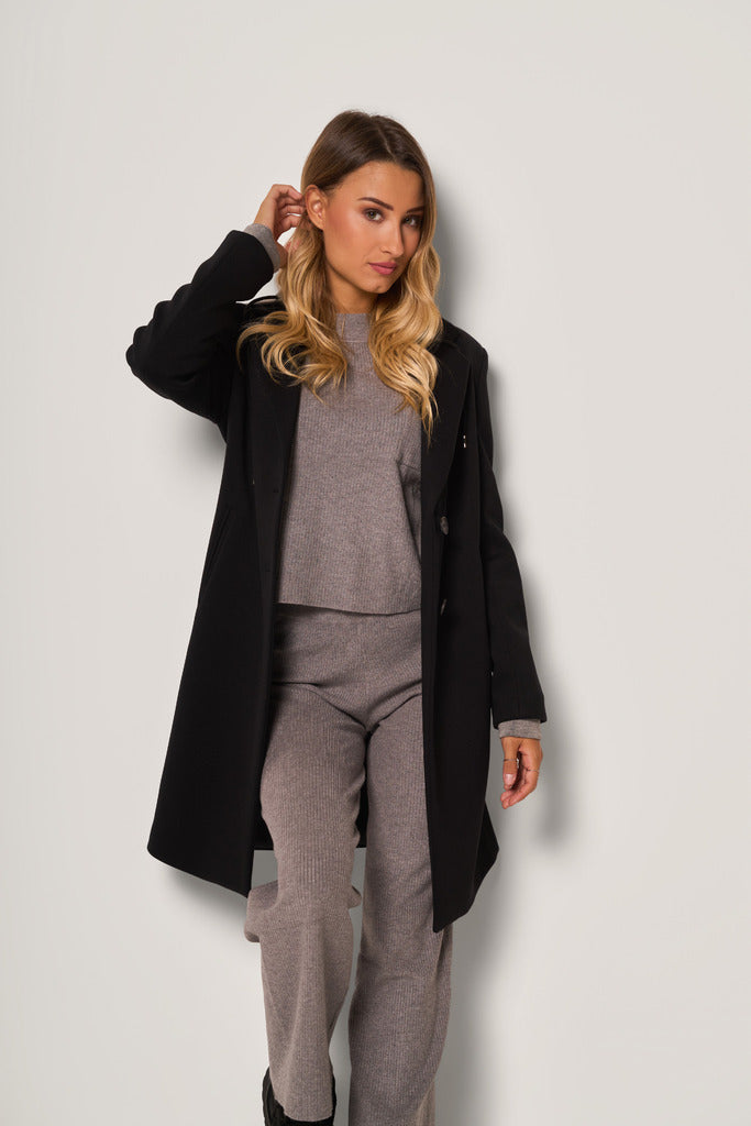 Cappotto con cappuccio