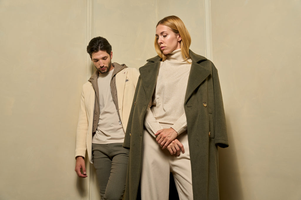 Cappotto donna doppiopetto