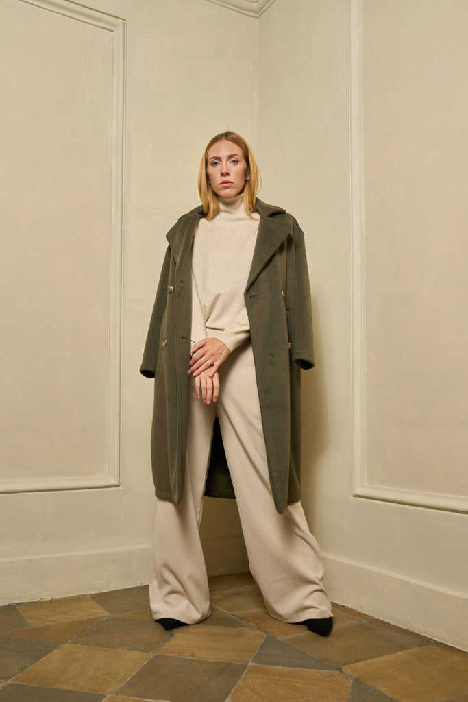 Cappotto donna doppiopetto