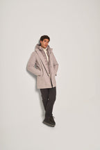 Cappotto uomo con gilet imbottito