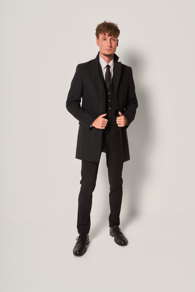 Cappotto monopetto uomo